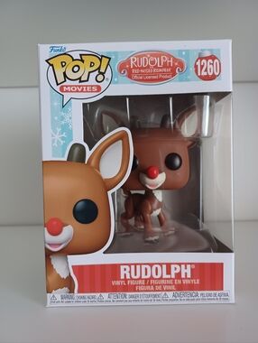 Rudolph The Red Nosed Reindeer 1260 Christmas Vinyl Figure Funko Pop